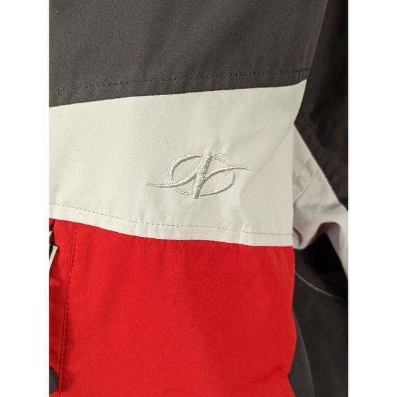 Mens NordicTrack Ski Jacket Size M (38-40) Red & Brown Zip Pockets - Picture 2 of 9